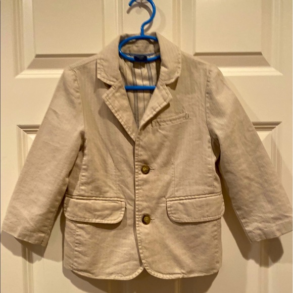 GAP Other - Baby Gap Boys Light Tan Blazer Jacket 4T